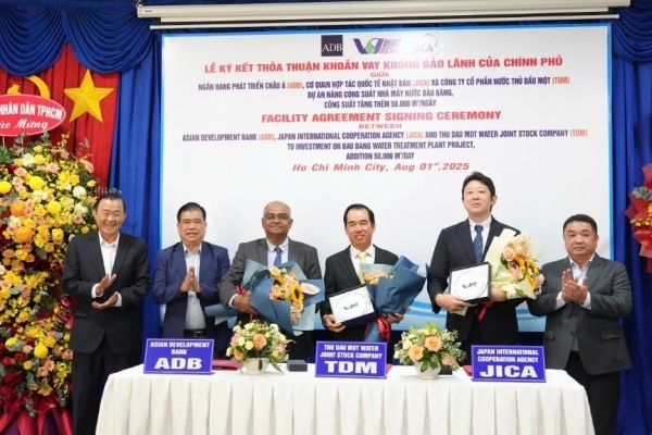 ADB and JICA provide $12 million loan for water plant expansion