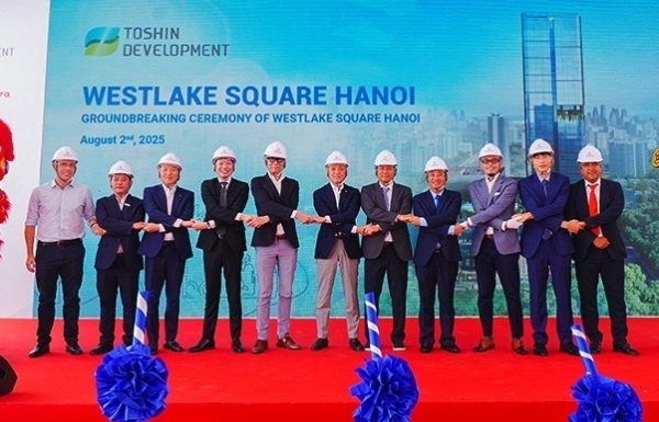 Toshin Development breaks ground on Westlake Square Hanoi