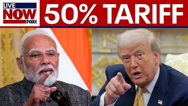 Nóng: Ông Trump tăng thuế quan với Ấn Độ lên 50% vì mua dầu Nga
