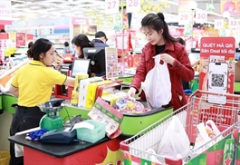 Tổng mức bán lẻ hàng hóa và doanh thu dịch vụ tiêu dùng ước đạt 3,993.4 ngàn tỷ đồng trong bảy tháng qua