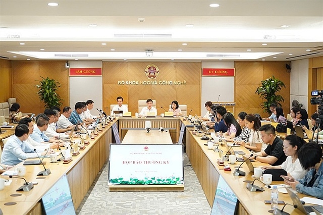 The press meeting on August 5. Photo: MST