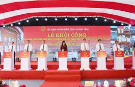 Hung Yen breaks ground on three major projects worth over $720 million