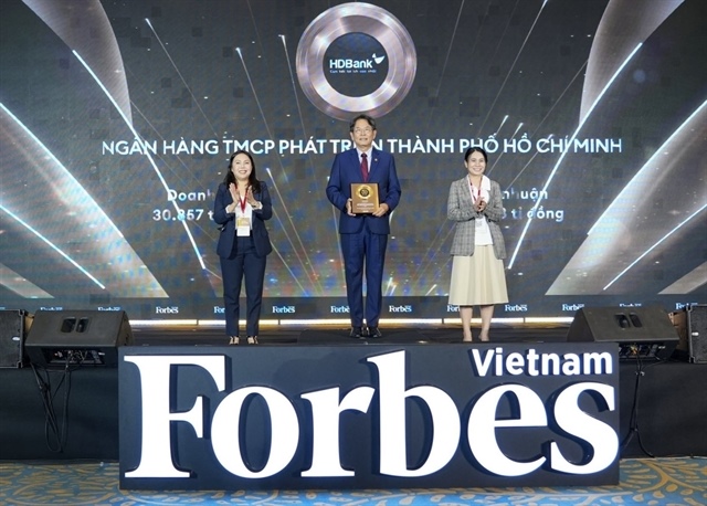 HDBank honoured in Forbes Vietnam’s Top 50 Listed Companies 2025