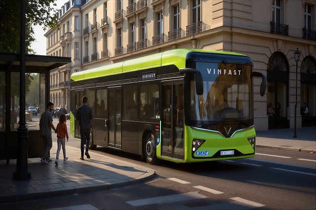 VinFast giới thiệu xe buýt điện tại châu Âu, lần đầu ra mắt thị trường quốc tế