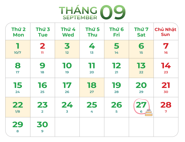 [IR AWARDS] Lịch công bố thông tin tháng 09/2025 cần nhớ