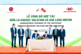 Kim Long Motor inks battery supply deal with LG Energy Solution