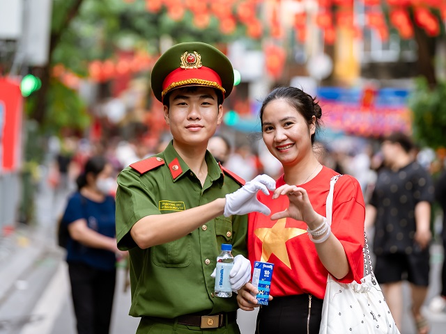 Những khoảnh khắc đẹp cùng Vinamilk trong ngày hội non sông