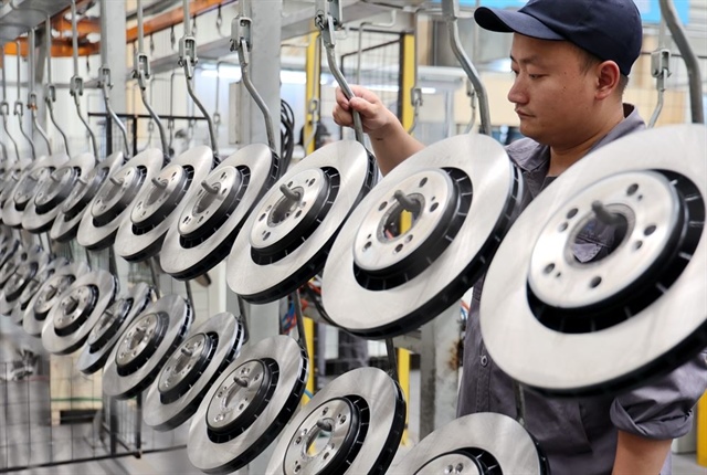 Hoạt động nhà máy ở các nền kinh tế lớn ở châu Á suy giảm