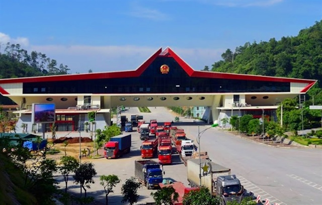 Cửa khẩu Hữu Nghị, Lạng Sơn. Ảnh CTV.