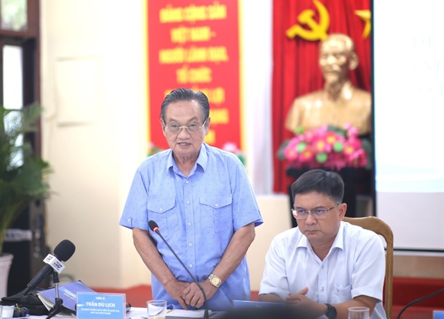 TS Trần Du Lịch, Chủ tịch Hội đồng tư vấn triển khai Nghị quyết 98/2023. Ảnh: HÀ THƯ