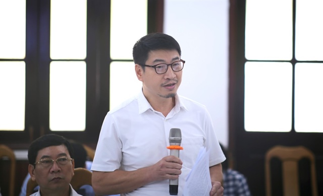 PGS.TS Vũ Anh Tuấn, Đại học Việt Đức. Ảnh: HÀ THƯ