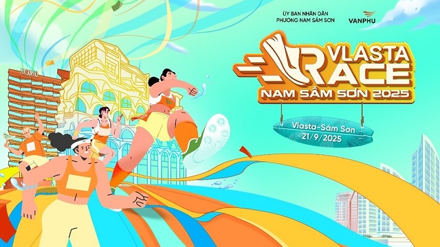 Văn Phú đồng hành cùng phường Nam Sầm Sơn tổ chức giải chạy Vlasta Race - Nam Sầm Sơn 2025