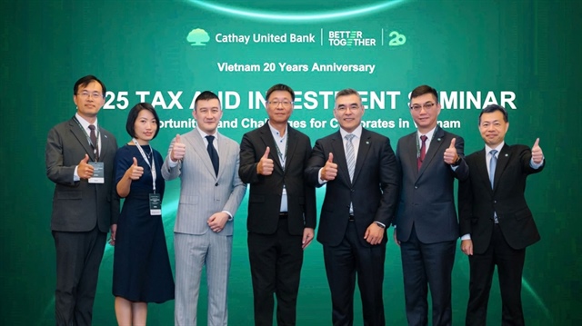 Cathay United Bank hosts Tax and Investment seminar on tariff impacts and supply chain shifts