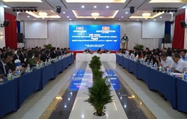Hội nghị mở lối cho hợp tác sản xuất và logistics Việt Nam-Campuchia bứt phá