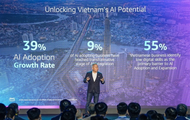 Eric Yeo, Country general mnanager, AWS Vietnam at the AWS Cloud Day Vietnam 2025. Photo: AWS