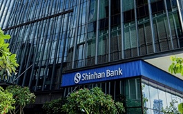 Shinhan Bank Việt Nam lãi trước thuế bán niên 2025 gần 2,787 tỷ 