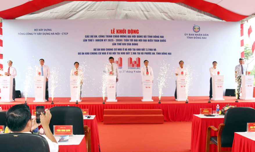 Đồng Nai đồng loạt khởi công 7 dự án nhà ở xã hội vốn gần 7.7 ngàn tỷ
