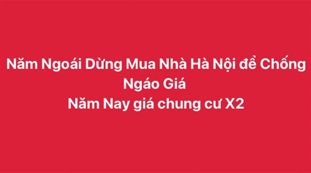Bài học cay đắng khi dừng mua nhà để tránh ‘ngáo giá’