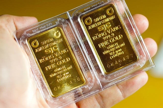Bộ Tài chính cho biết trong dự thảo Luật Thuế thu nhập cá nhân trình Quốc hội, cơ quan soạn thảo đã đề xuất đánh thuế chuyển nhượng với vàng miếng. Ảnh: MINH TRÚC