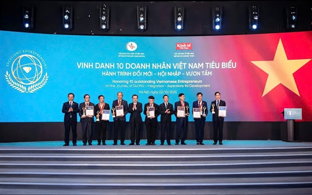 VNPAY chairman named among Top 10 Outstanding Entrepreneurs