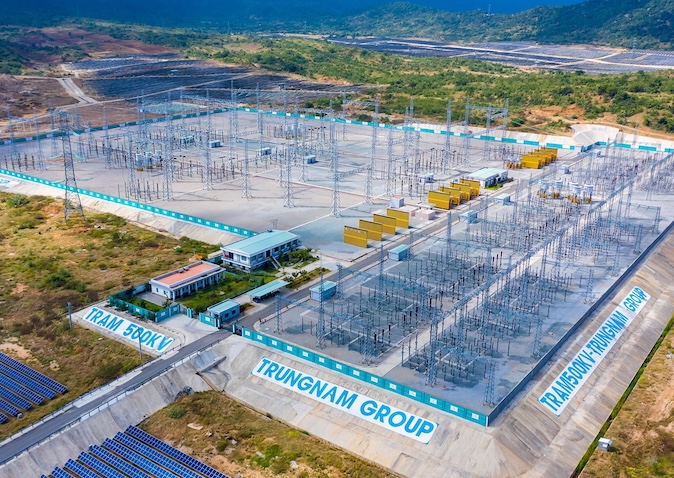 Trung Nam Thuan Nam 450MW Solar Power Project in Ninh Thuan