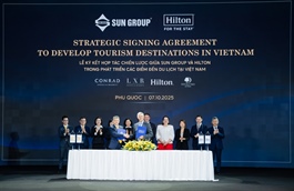 Hilton grows luxury portfolio in Vietnam with Sun Group