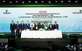 Vietcombank, Petrovietnam sign over US$1 billion credit deal for Block B – Ô Môn gas project