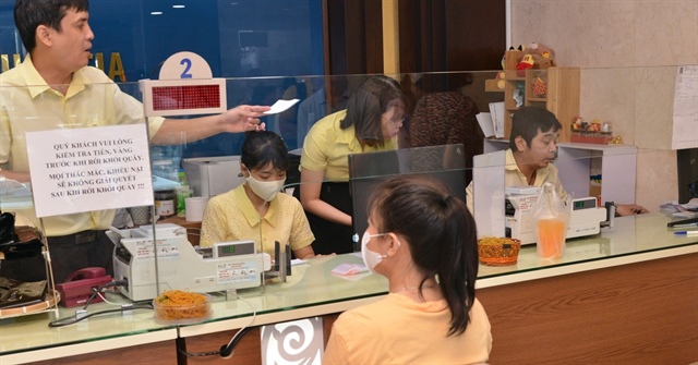 Giá vàng miếng SJC hiện đang cao hơn giá vàng thế giới khoảng 17 triệu đồng/lượng. Ảnh: T.L