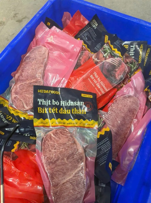Thủ đoạn ' hô biến ' thịt trâu thành bò Wagyu giả tại Hida và SK Foods Việt Nam - Ảnh 1.