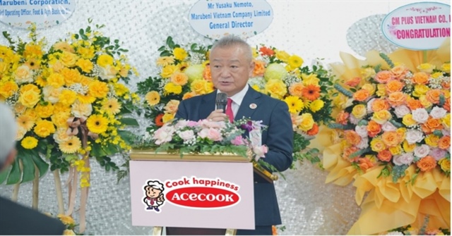 Kaneda Hiroki, general director of Acecook Vietnam. Photo: Acecook Vietnam