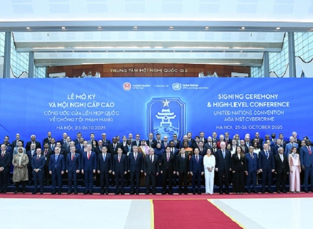 Khai mạc trọng thể Lễ mở ký Công ước của Liên hợp quốc về chống tội phạm mạng