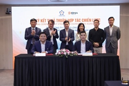 Thăng Long Corporation and EHA Industrial sign strategic partnership to develop green, smart industrial infrastructure