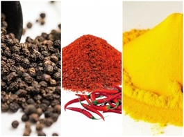 Tăng cường giám sát ớt khô, hồ tiêu, bột nghệ
