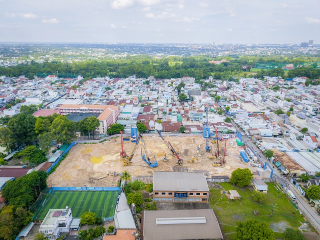 Happy One Mori vượt tiến độ thi công cọc đại trà chuyển sang phần ngầm 2 Happy One Mori vượt tiến độ thi công cọc đại trà chuyển sang phần ngầm