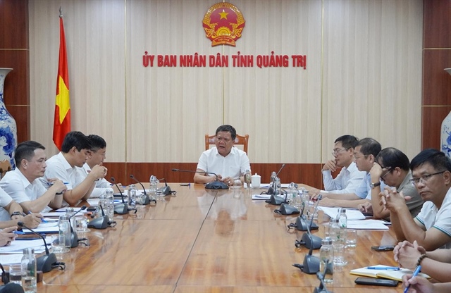 Ông Trần Phong, Chủ tịch UBND tỉnh Quảng Trị, chỉ đạo đẩy nhanh giải ngân vốn đầu tư công. Ảnh: Quảng Trị.