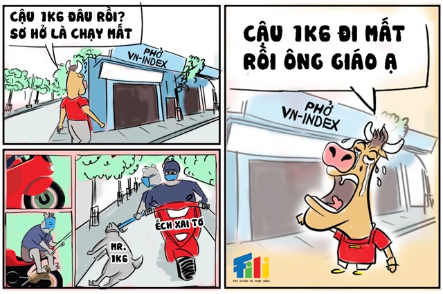 VN-Index thủng 1,600