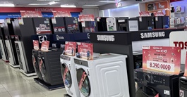 Hà Nội vừa rét đã nồm ẩm: Máy sấy quần áo bán chạy, đắt nhất gần 30 triệu đồng