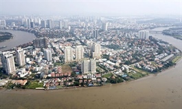 Cứ mưa là ngập, giá căn hộ 'khu nhà giàu' vẫn chạm 300 triệu đồng/m2