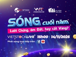 Vietstock LIVE #21: Lướt Chứng, ôm Đất, hay cất Vàng để đón sóng cuối năm?