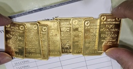 Sáng 13-11, giá vàng miếng SJC, vàng nhẫn tăng rất mạnh