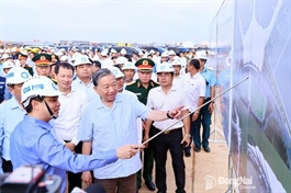 Tổng Bí thư: Đưa Cảng HKQT Long Thành trở thành điểm đến hàng không hấp dẫn bậc nhất Đông Nam Á