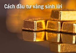 8 cách đầu tư vàng sinh lời hiệu quả cho người mới bắt đầu