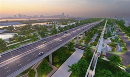 Liên danh Đèo Cả, Văn Phú, MIK, Đại Quang Minh đề xuất trục Đại lộ cảnh quan sông Hồng gần 340 ngàn tỷ