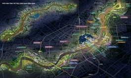 Hà Nội sắp khởi công siêu dự án trục đại lộ cảnh quan sông Hồng chạy qua 16 phường, xã