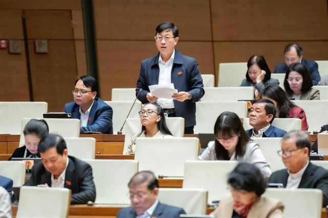 Đại biểu Nguyễn Hữu Thông (đoàn Lâm Đồng). Ảnh: QH