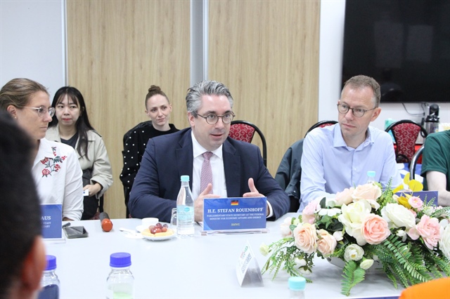 German Parliamentary State Secretary Stefan Rouenhoff visits Nui Phao tungsten mine