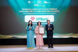 VPBank được vinh danh tại Vietstock IR Awards 2025: Khi IR kể câu chuyện vươn mình