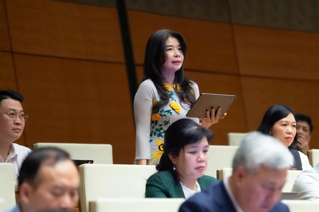 Đại biểu Lê Thu Hà (Lào Cai). Ảnh: QH