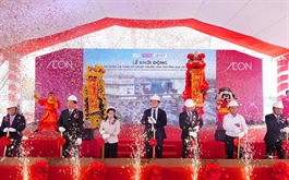 AEON Vietnam breaks ground on shopping centre in Đồng Tháp