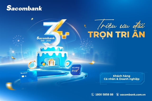 Sacombank’s anniversary month filled with exciting offers
